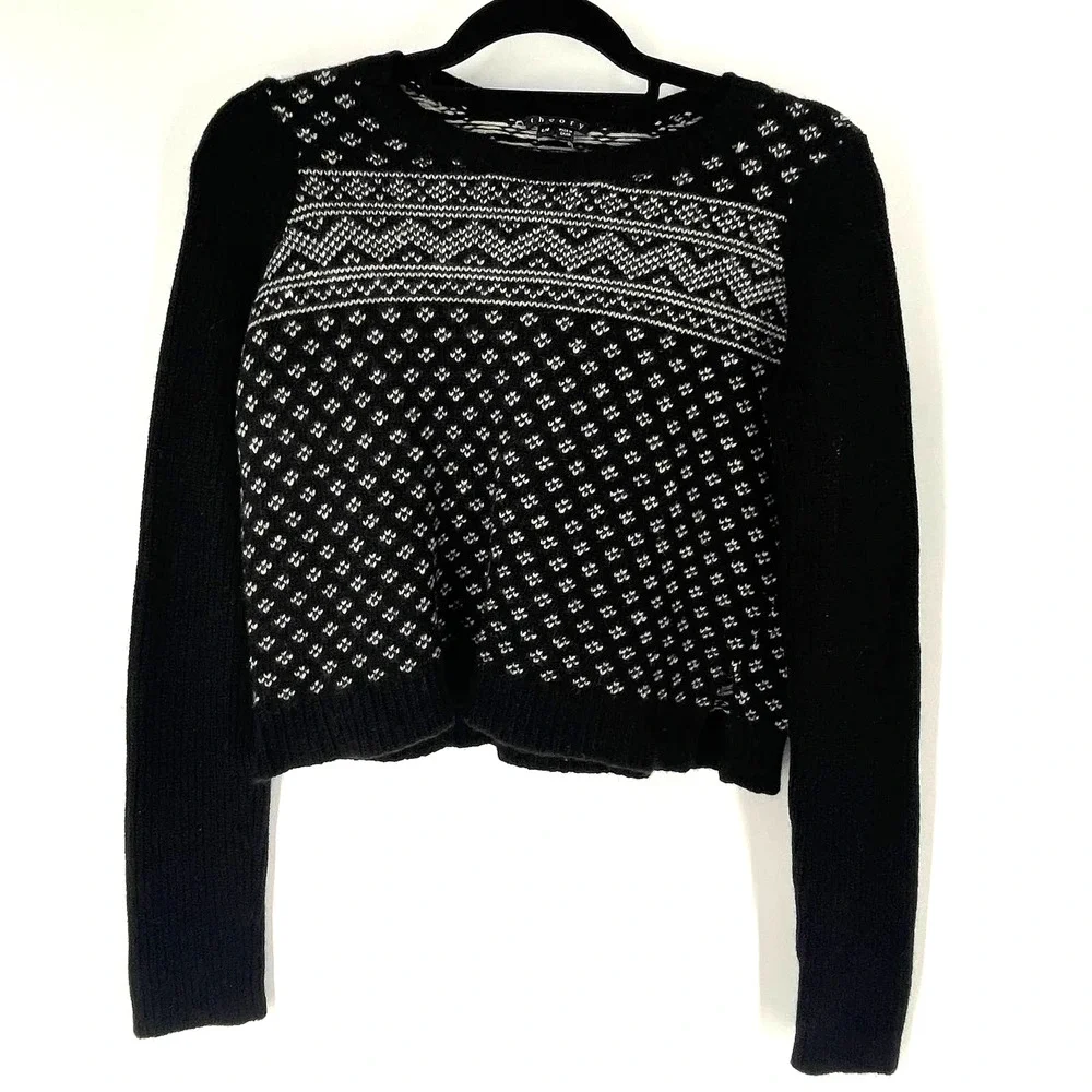 Theory Cashmere Wool Blend Sweater Size L